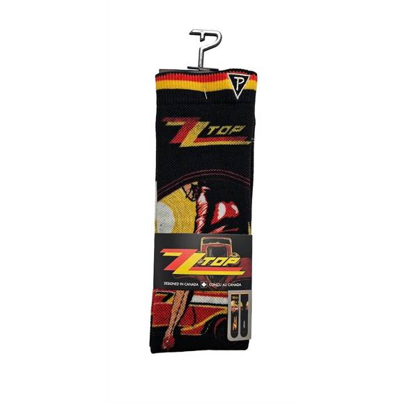NEW PERRI‚ÄôS SOCKS unisex - zz top legs socks in black - Picture 2 of 3